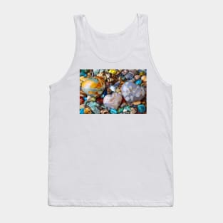 Three Beautiful Heart Shapped Stones Tank Top